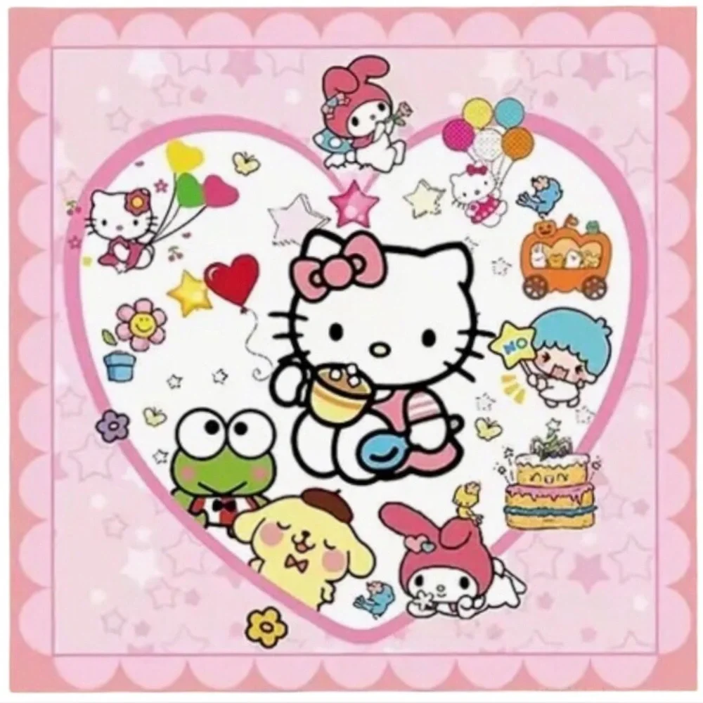 Hello Kitty & Friends Pink Party Luncheon Napkins, 20 ct